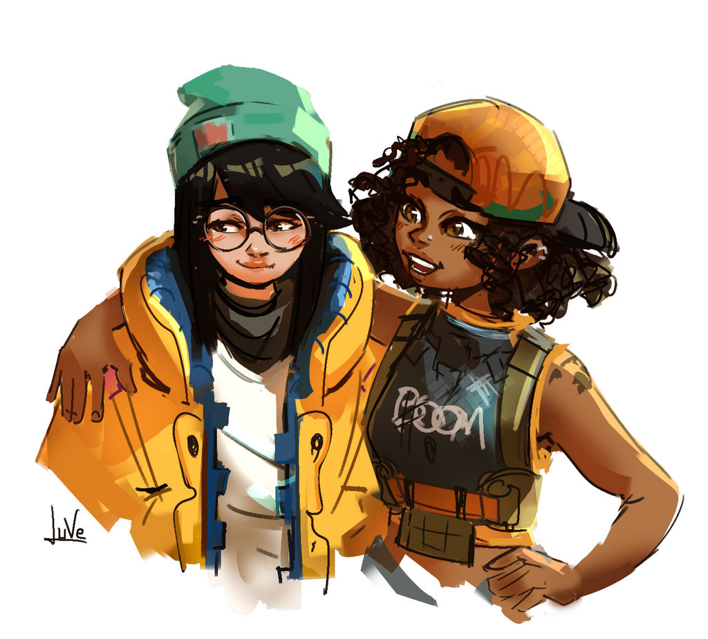 Raze and KillJoy by LUVE-VI on DeviantArt