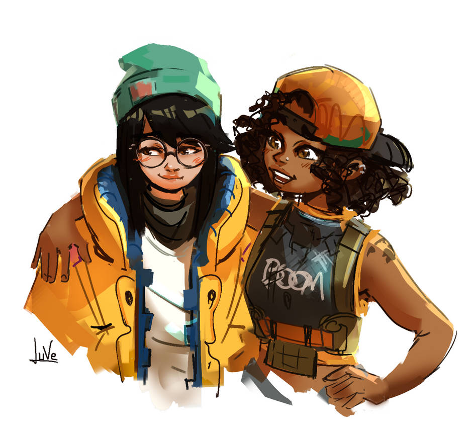 Raze and KillJoy by LUVE-VI on DeviantArt