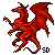 Free Use Red Dragon Icon