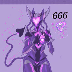 666 twitter upvotes (nyx succubus deluxe cocnept)