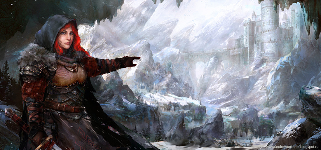 Winter Warrior by Allnamesinuse on DeviantArt