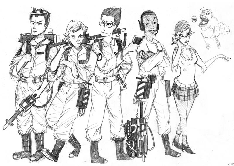 Ghostbusters Sketch
