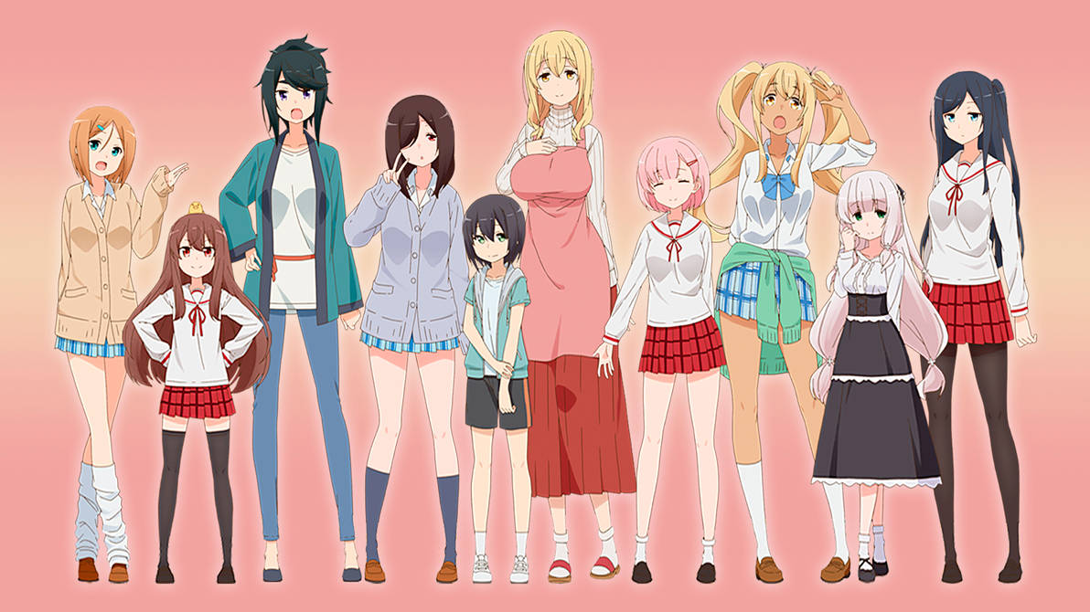 Sunohara Sou No Kanrinin San Sunohara-sou no Kanrinin-san: Characters by stacyapink on DeviantArt