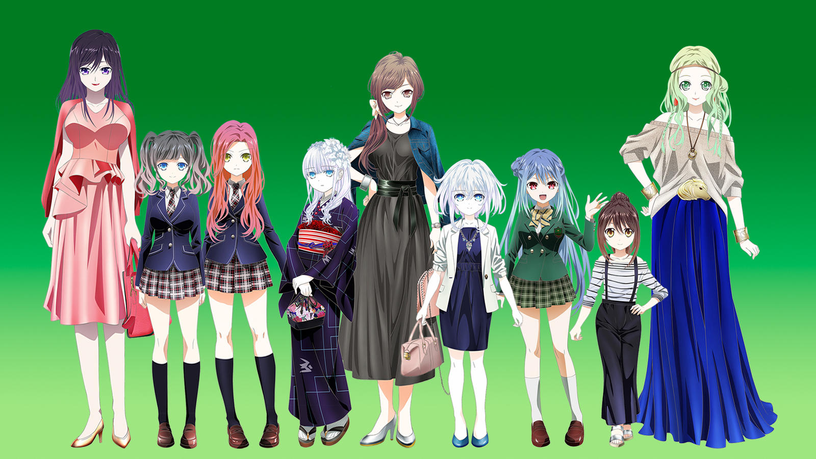 W Z Girls By Stacyapink On Deviantart