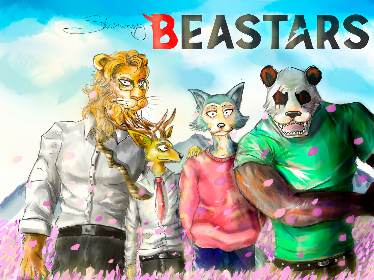 Beastars Build Beastars art | my favorite chars from Beastars by WithShade on DeviantArt