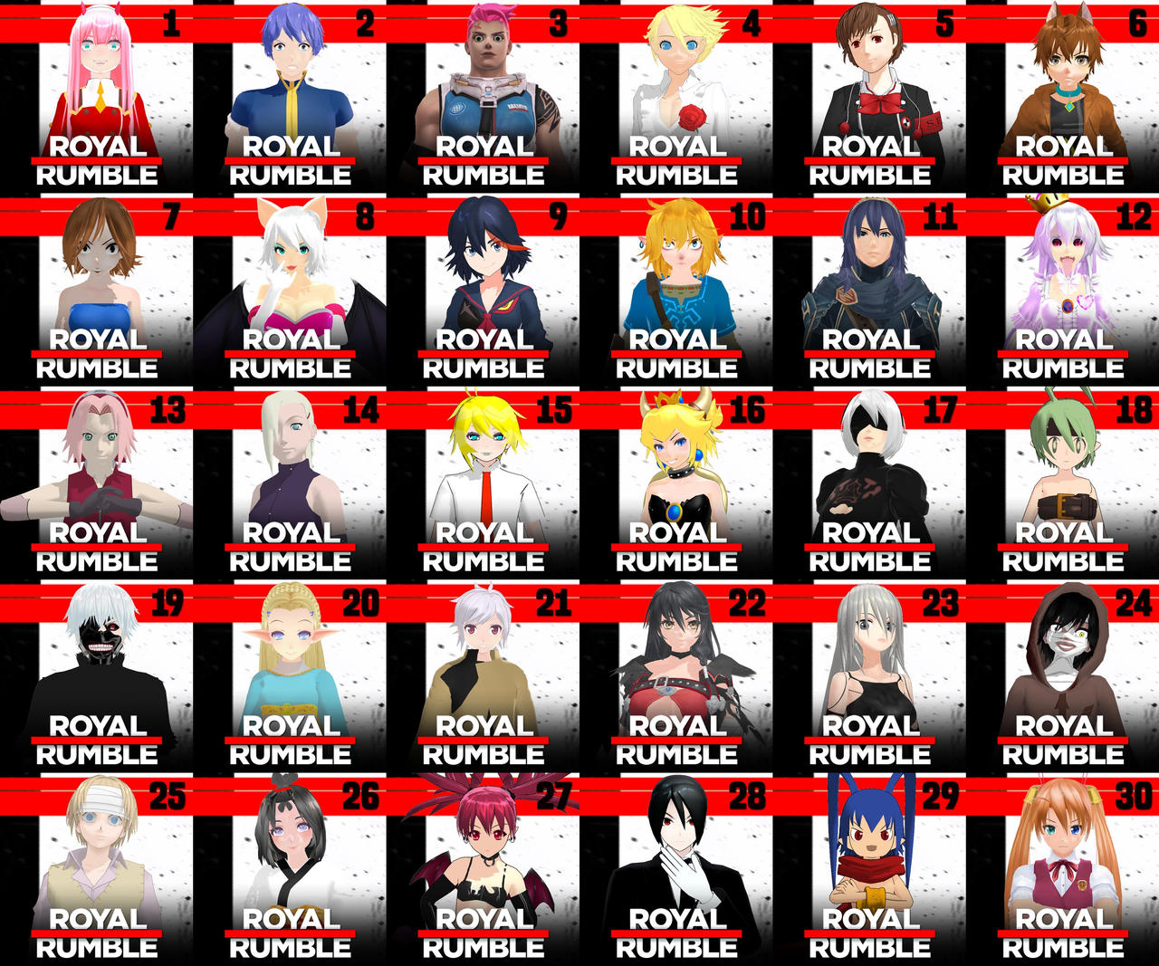 Royal Rumble 2019 Number Reveal by KitamiChin on DeviantArt