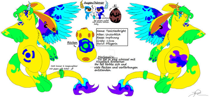 Toxicneobright the Impbunny Refsheet