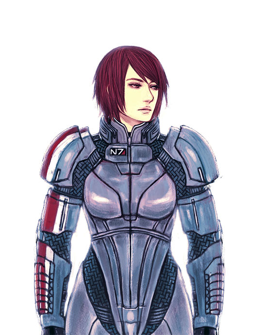 Commander Shepard by minijuuku on DeviantArt