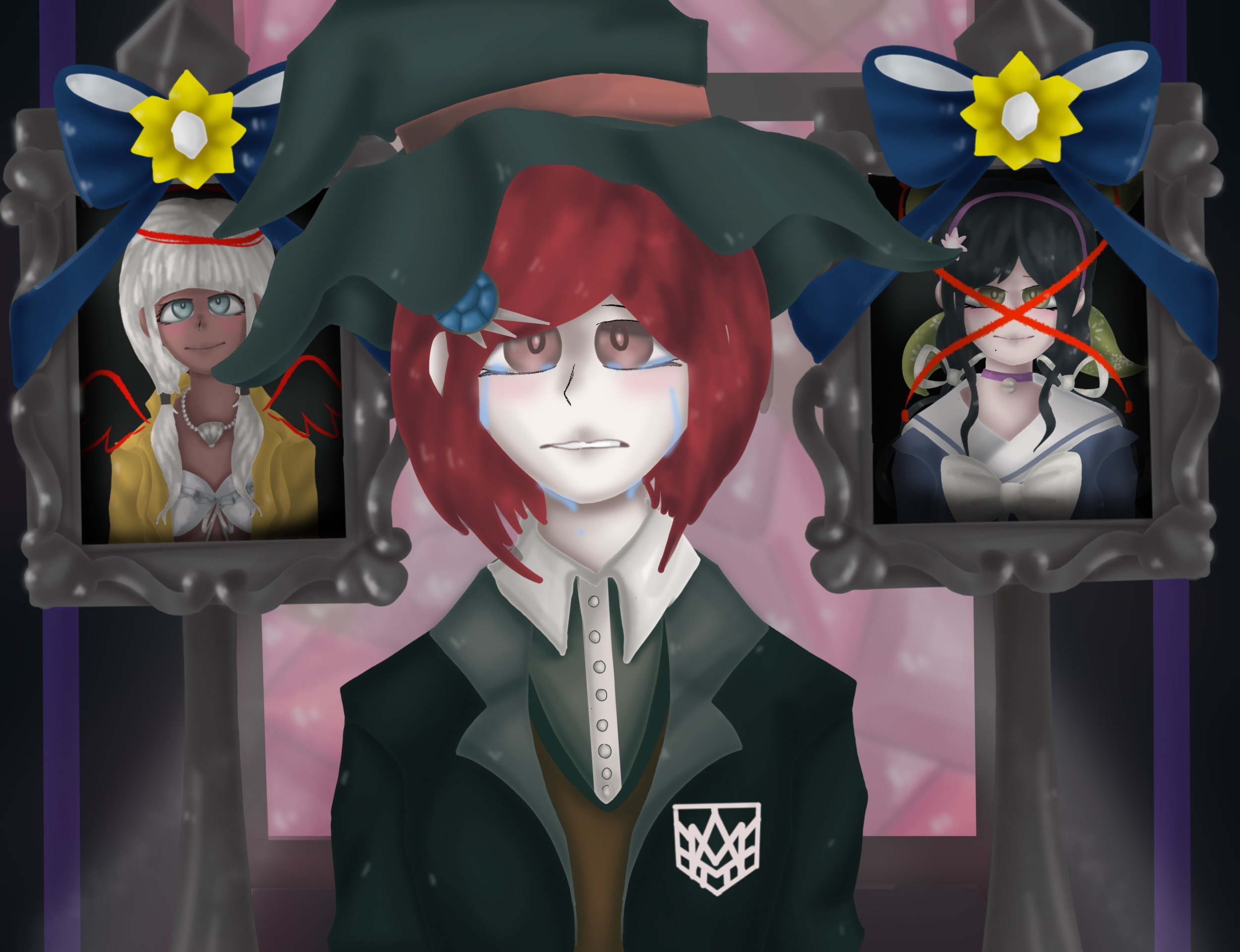 Himiko Yumeno and her friends :,)