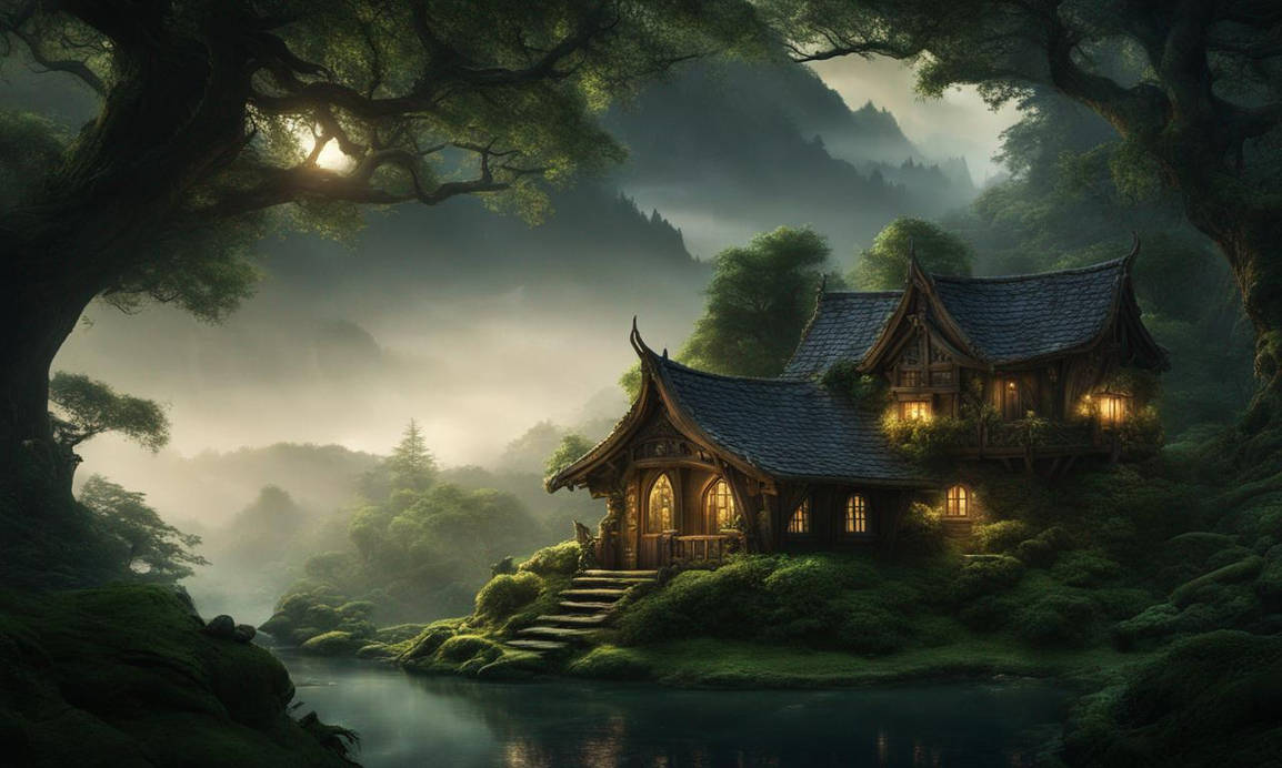 The Misty Valley by HannahButterfield on DeviantArt