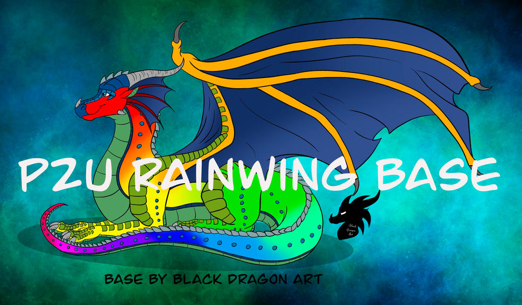 Rainwing Ruff (P2U) Rainwing Base by BlackDragonArt98 on DeviantArt