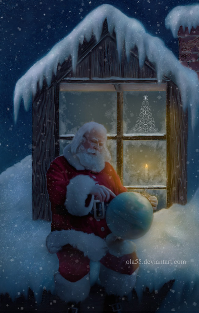Santa by Ola55 on DeviantArt
