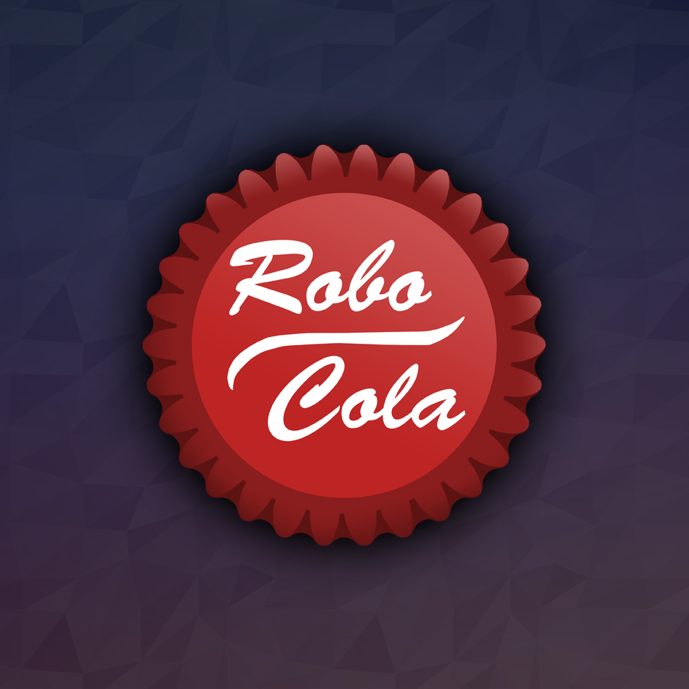 Robo-Cola Bottlecap | Decal