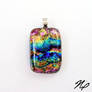 RAINBOW BLISS Glass Pendant