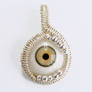 EYE AM WATCHING WIRE PENDANT