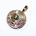 Steampunk IRONMAN Pendant 3rd by Create-A-Pendant