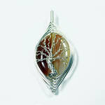 Banded Agate Tree of Life 3 by Create-A-Pendant