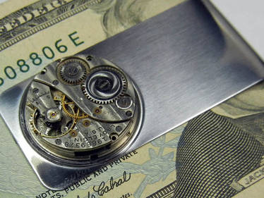 Steampunk Money Clip III