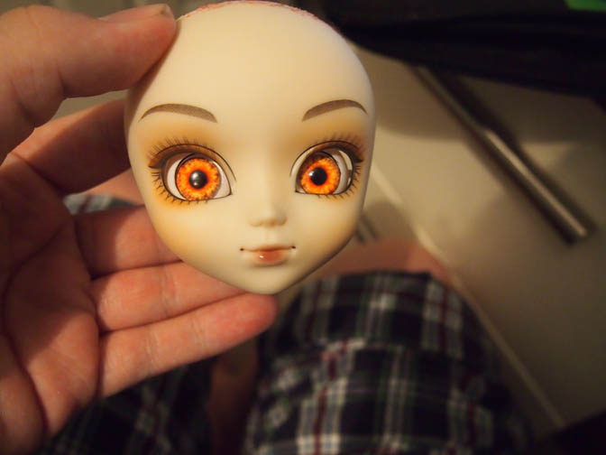 Glass Zombie Eyes for Pullip Dolls