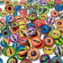 Glass Eye Cabochons for Jewelry