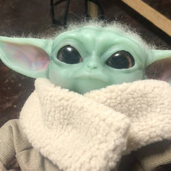 Baby Yoda Glass Eyes