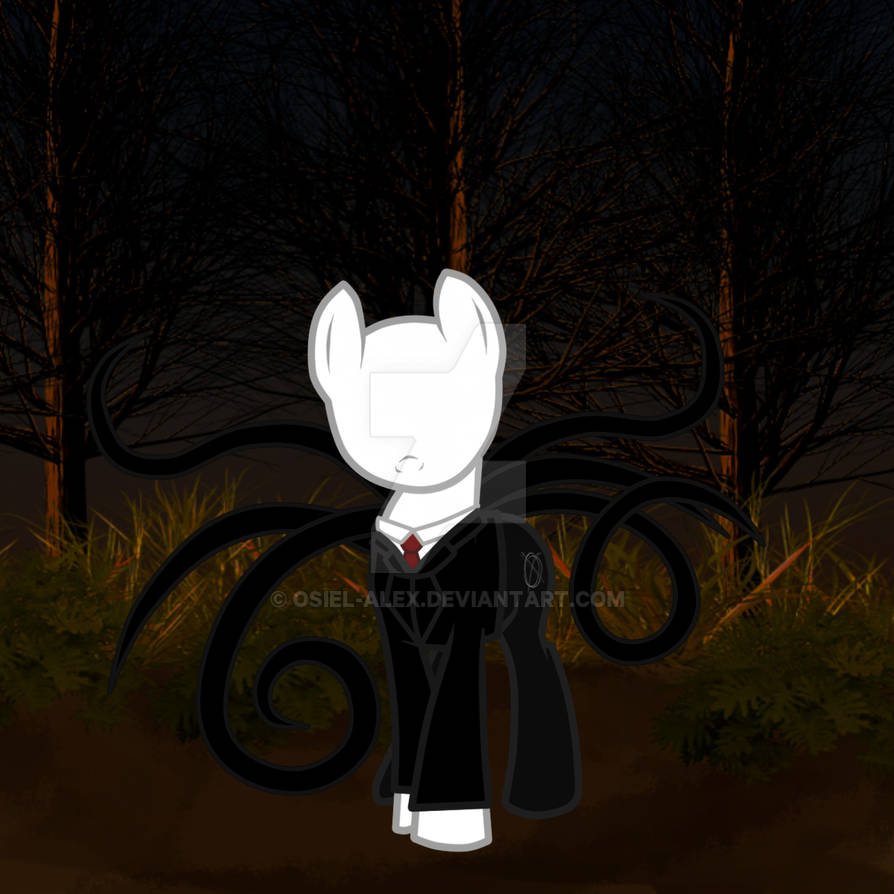 Mlp Slender Slendermane (MLP) by osiel-alex on DeviantArt