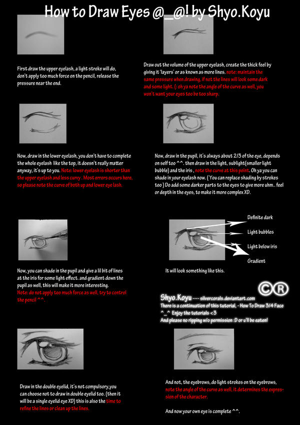 Tutorial - How to Draw Eyes