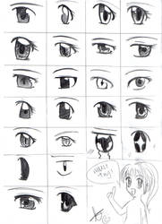 ::How to draw Shojo Eyes::
