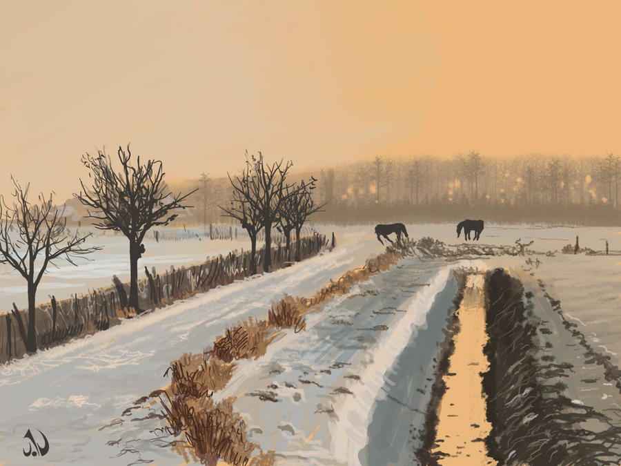 Color Study Landscape Color Study - Landscape by JaimeNieves on DeviantArt
