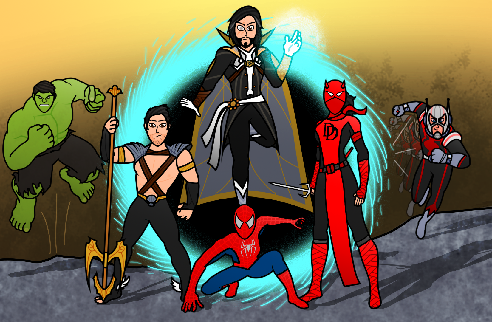 Deviantart Raimiverse 2006slick The Raimiverse Avengers by Firelance2361 on DeviantArt