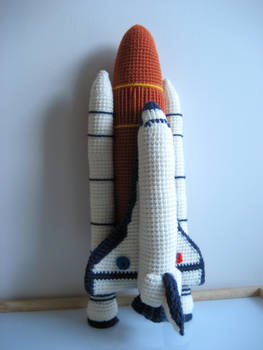 Crochet Space Shuttle