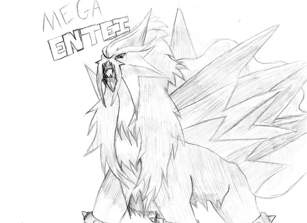 Mega Entei by tbunty52094 on DeviantArt
