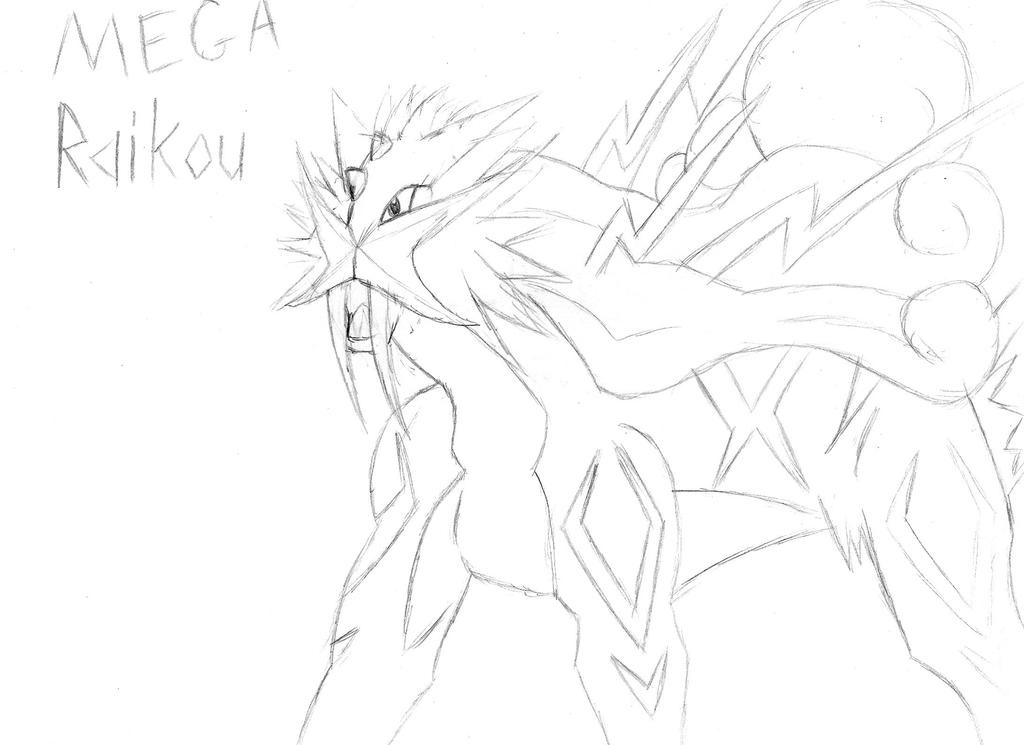 Giant Rreiko Mega Raikou by tbunty52094 on DeviantArt
