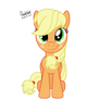 Applejack Staring Up