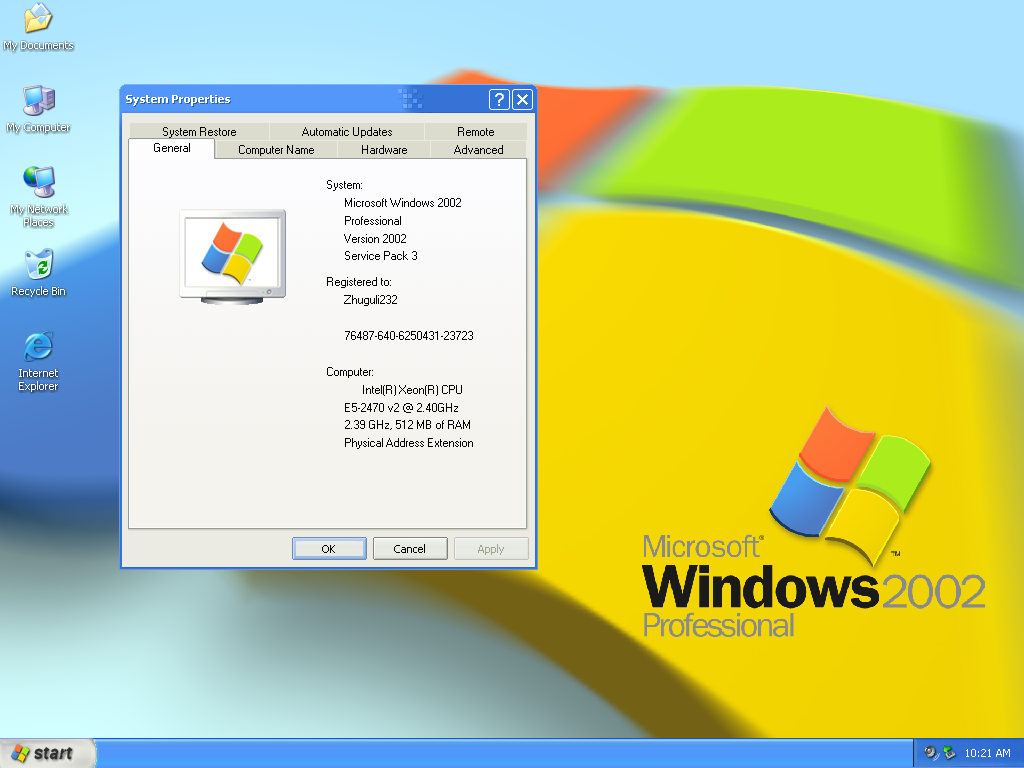 Desktop Computer In 2002 Windows 2002 Desktop by xX-Zhuguli232-Xx on DeviantArt