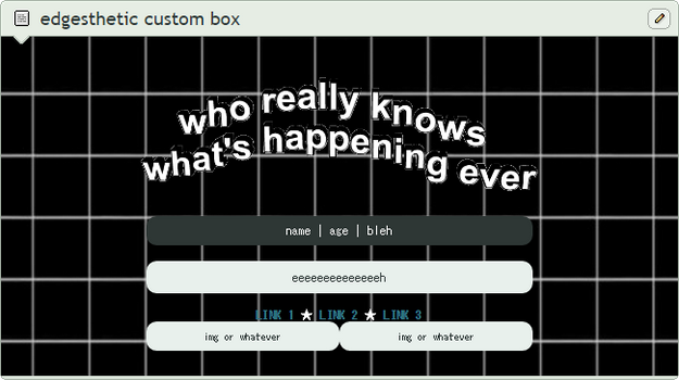 edgesthetic custom box [ftu]