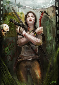 Lara Croft by Jerome Jagonia 2