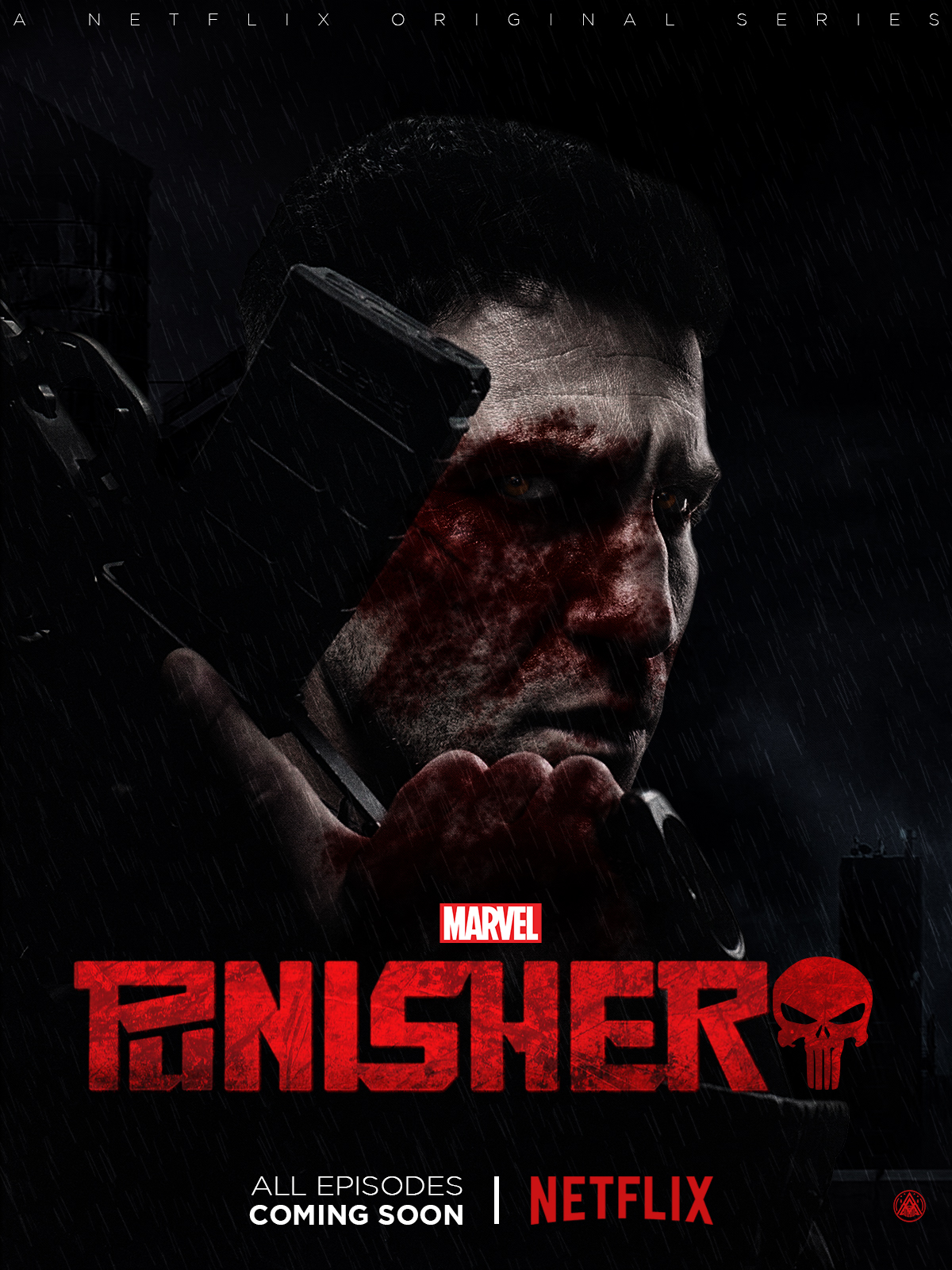 Marvel,Netflix - The Punisher (TV Poster)