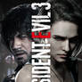 Resident Evil 3 Remake - Jill  Carlos City Poster