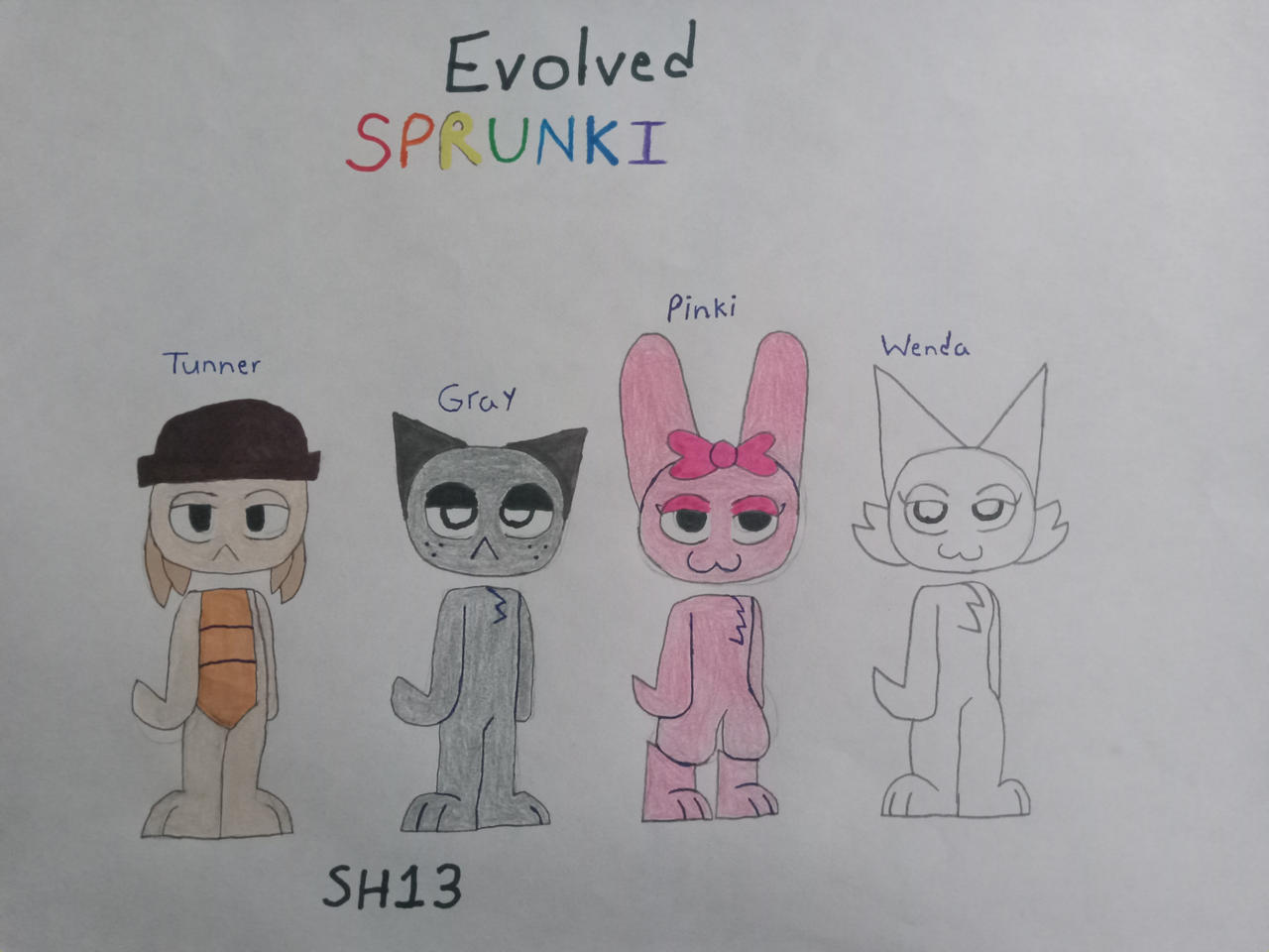 Evolved Sprunki 1 by superhiro13 on DeviantArt