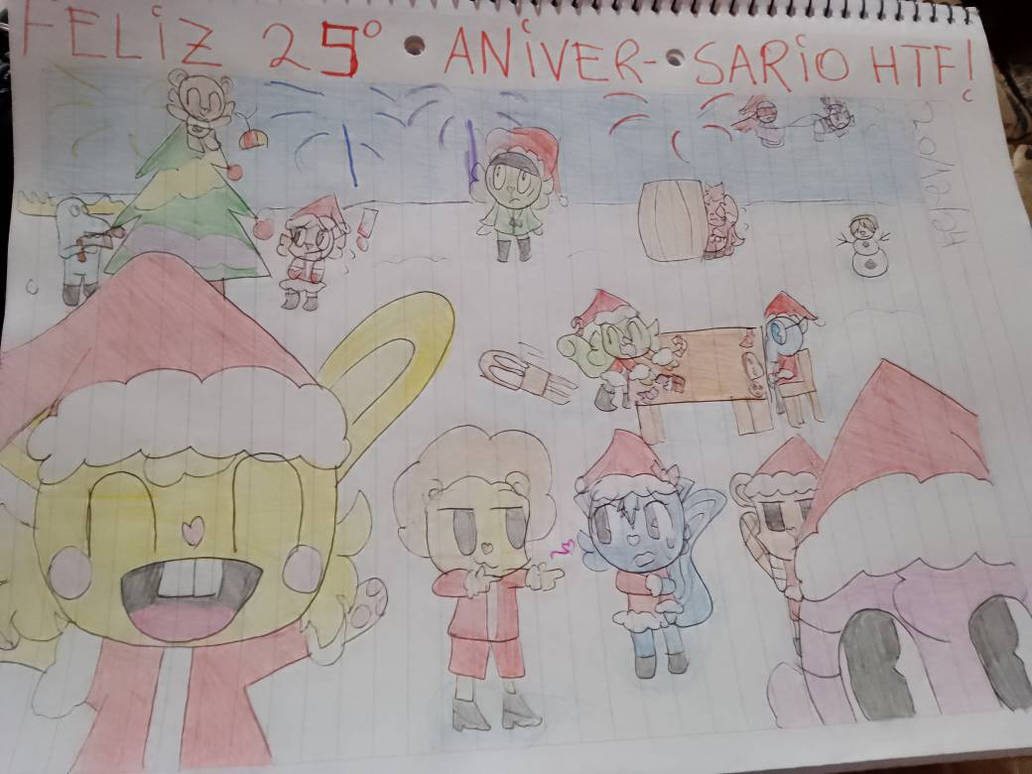 HAPPY 25 ANNIVERSARY HTF by Chansey05 on DeviantArt