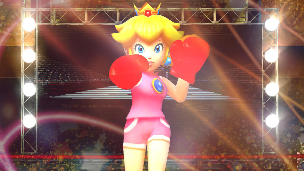 boxing princess peach