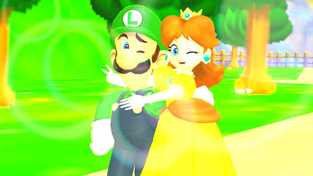 Luigi and daisy love