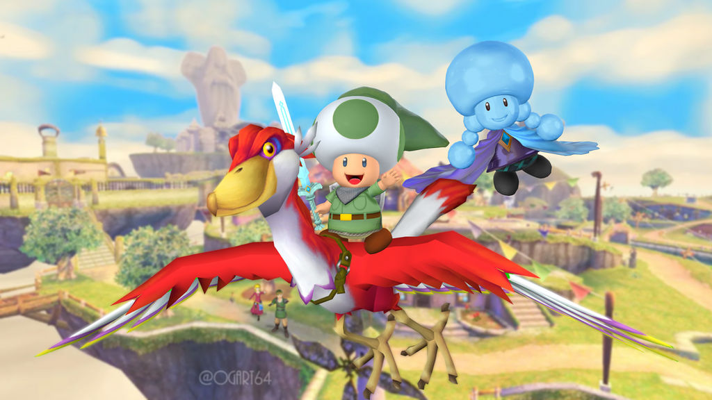 Toad Link Toad Link by obeth0 on DeviantArt