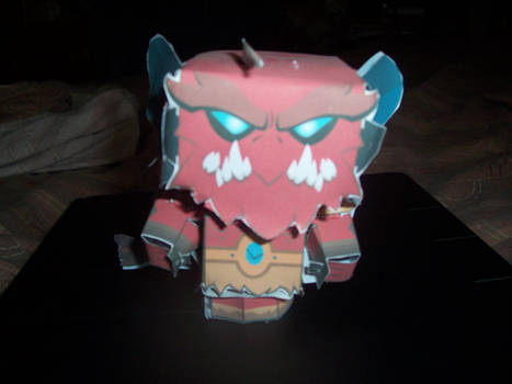 Chaor -papercraft