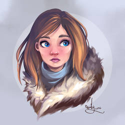 Winter girl