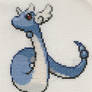 Dragonair Cross Stitch