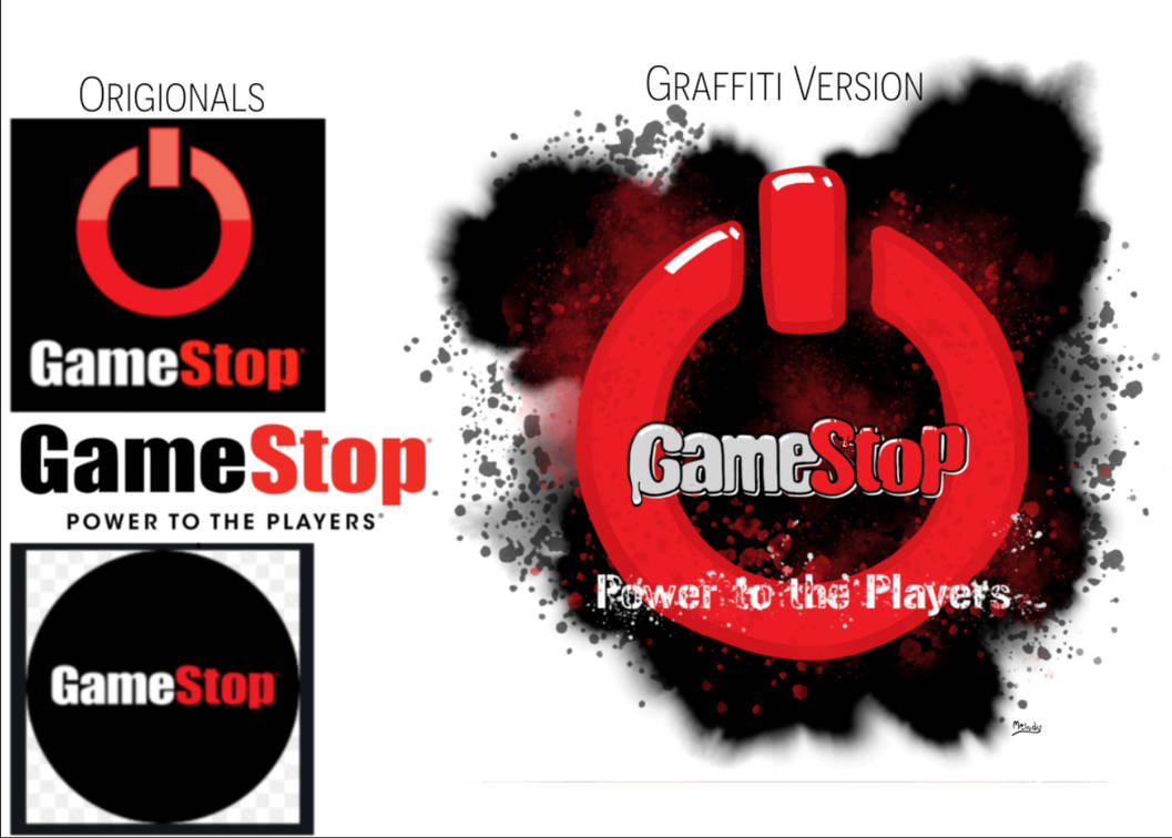 GameStop Logo Graffiti Redesign by CelestTheDragon on DeviantArt