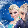 Jack and Elsa- Snowflakes forever