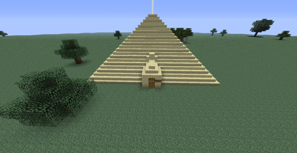 Pyraid Craft Minecraft Pyramid by tylewis0228 on DeviantArt